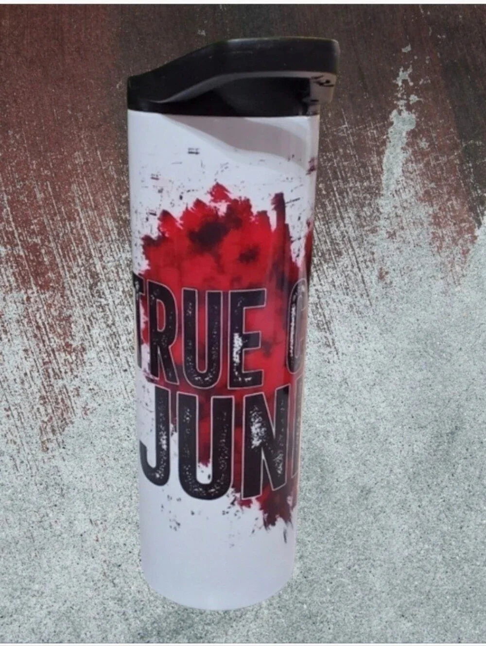 True Crime Junkie 20oz Tumbler with duo lids 🎉sale